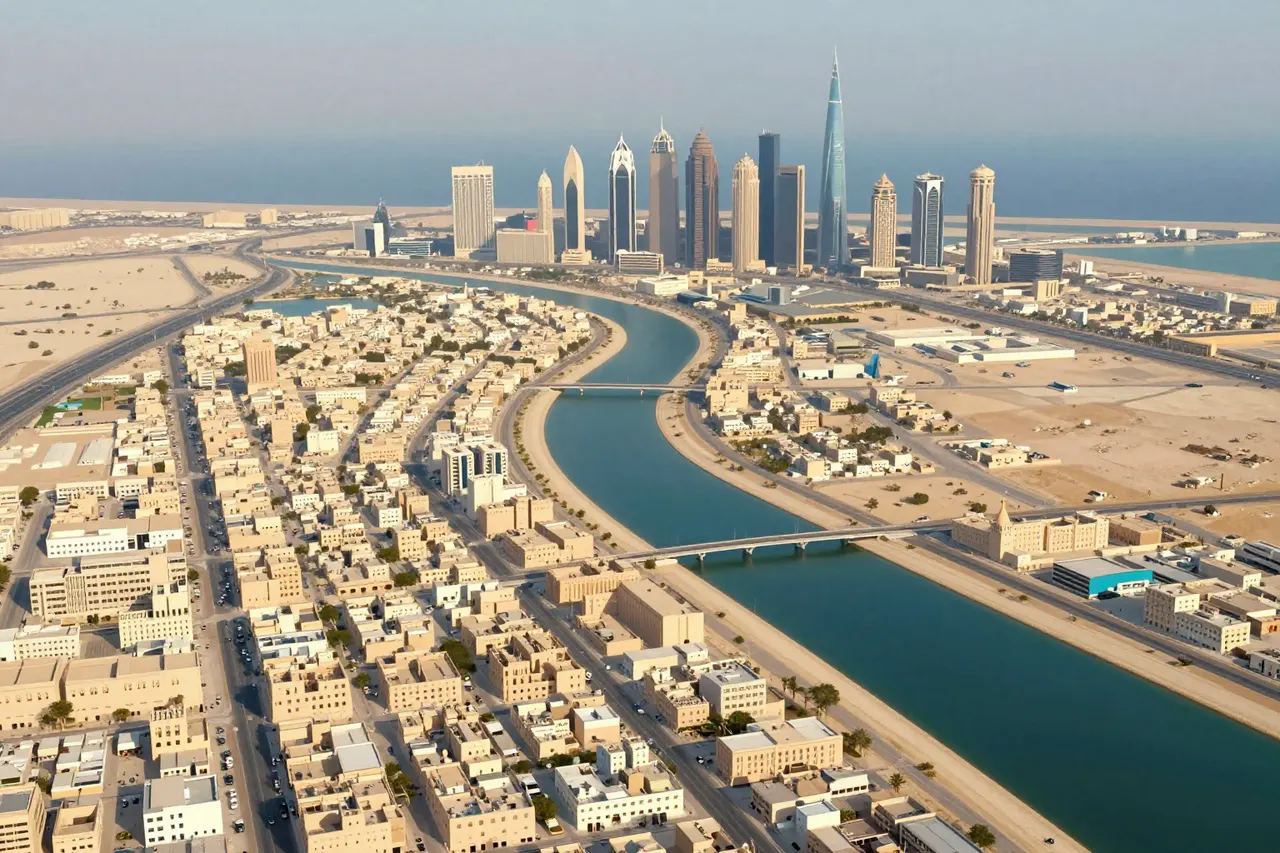 صورة توضيحية مولّدة بالذكاء الاصطناعي لـدبي. المشهد توضيحي ولا يمثل صورة فوتوغرافية للأصل.