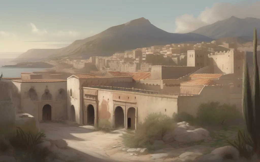 Illustration of the setting of: Al-Idrisi, Muhammad ibn Abd Allah (no people shown)