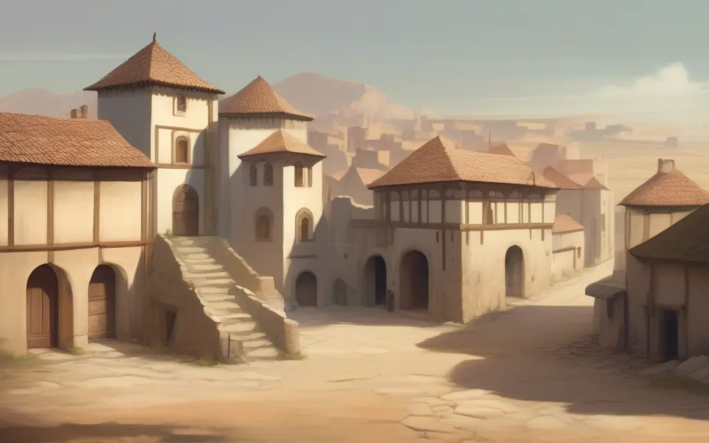 Illustration of the setting of: ابن رشد الحفيد (no people shown)