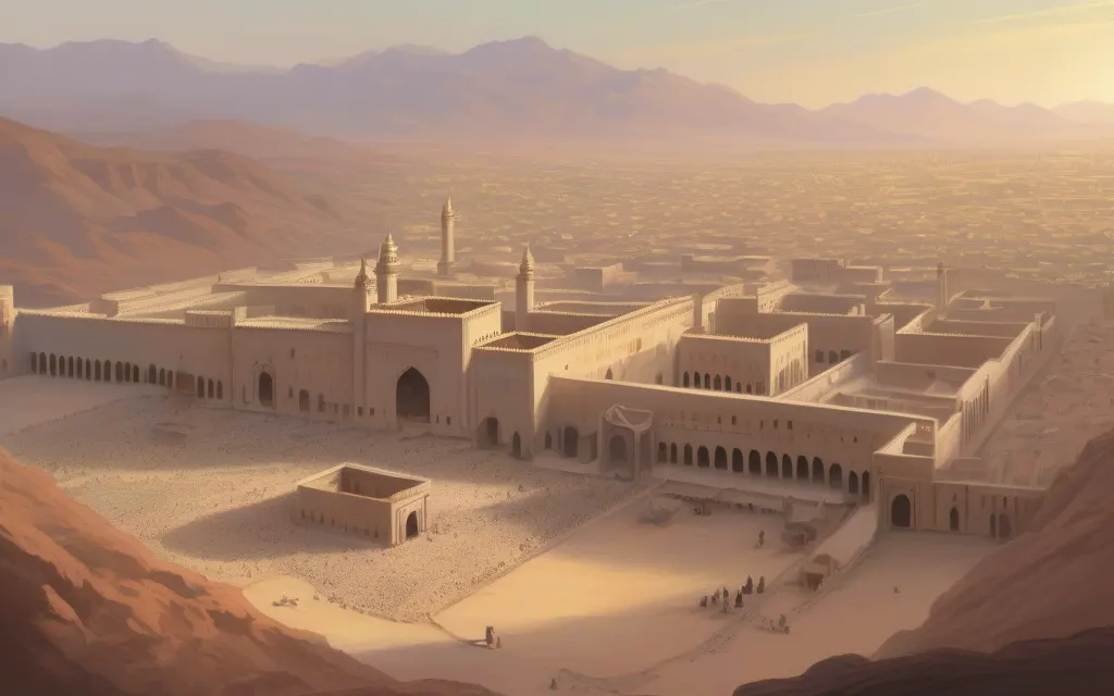 رسم توضيحي لمكان: خالد بن الوليد (بلا أشخاص)