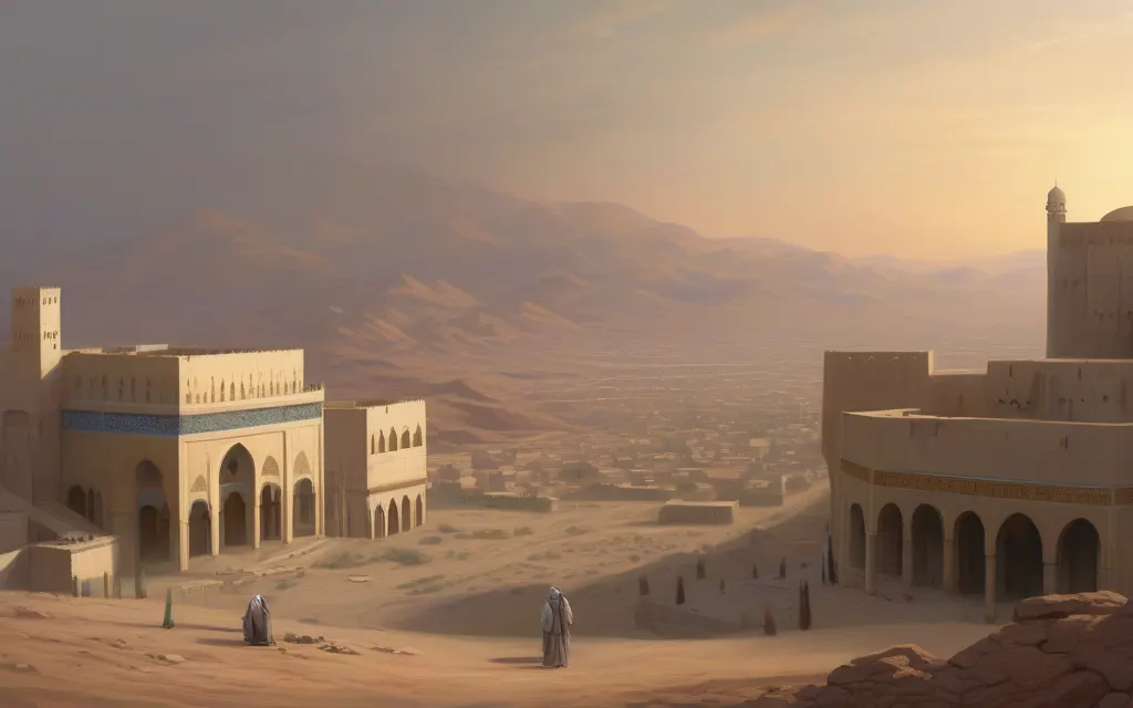 رسم توضيحي لمكان: عمر بن الخطاب (بلا أشخاص)