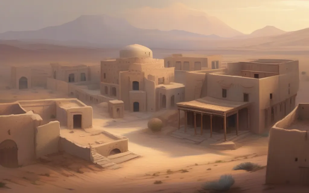 Illustration of the setting of: Uthman ibn Affan (no people shown)
